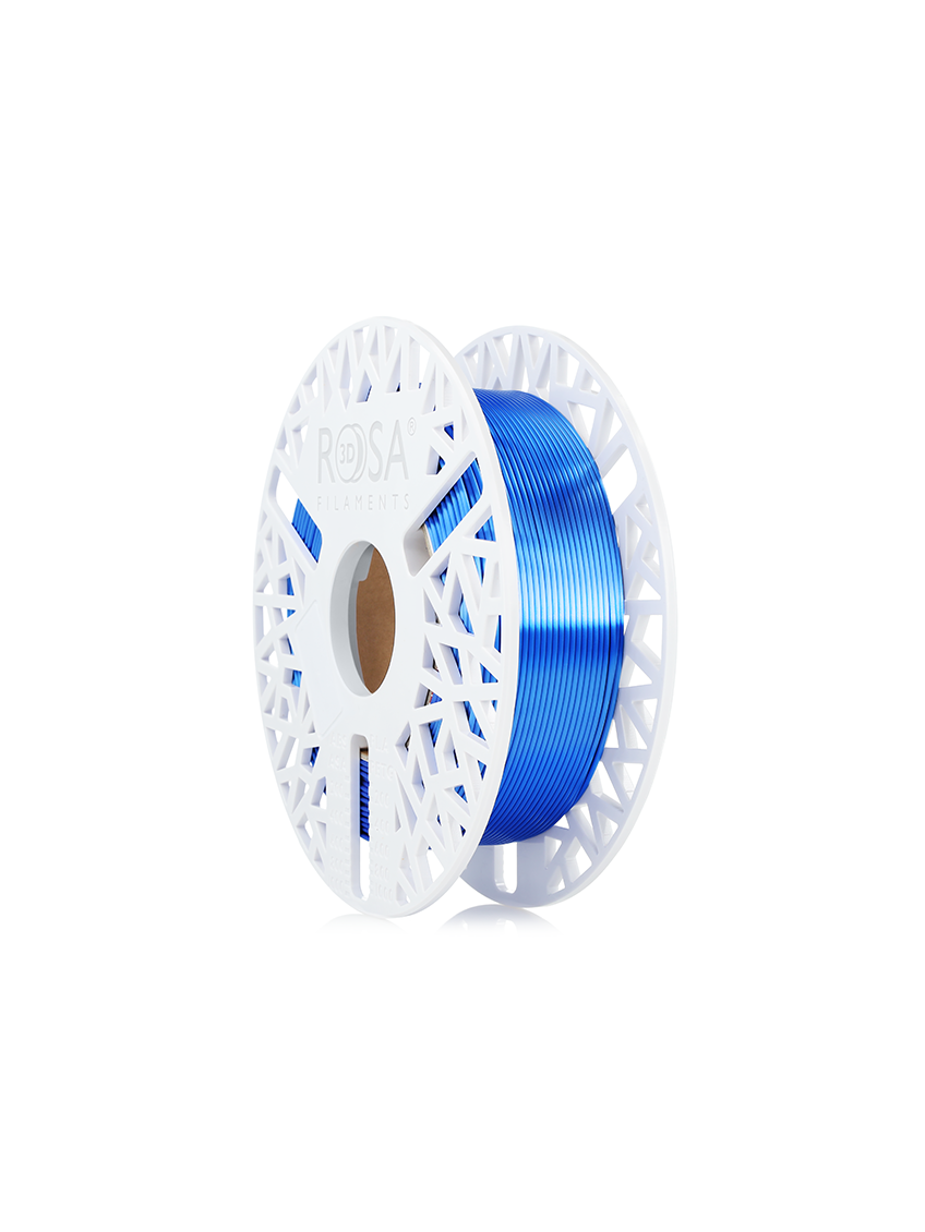 FILAMENT 3D PLA-Silk Blue 1,75mm 0,5kg