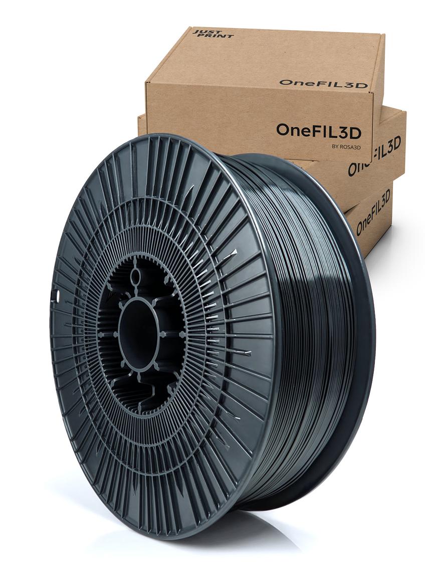 Filament 3D  OneFIL3D PETG Black 4.5kg