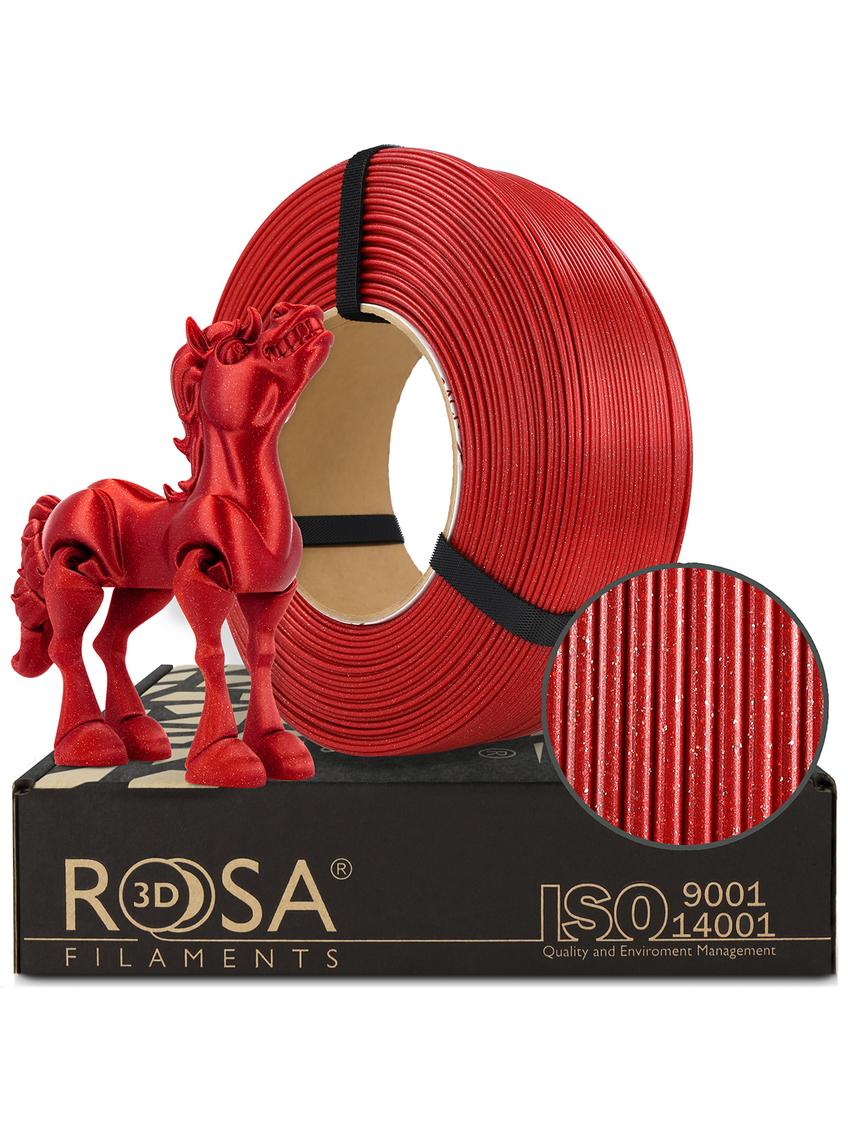 Filament 3D ReFill PLA Galaxy Karmin Red