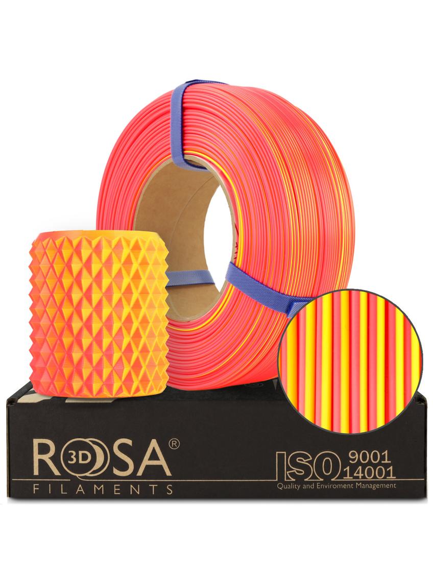 Filament 3D ReFill PLA Magic Neon Sunrise