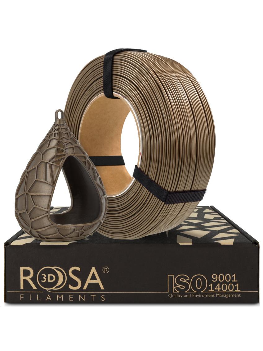 Filament 3D ReFill PET-G Standard HS Pearl Gold