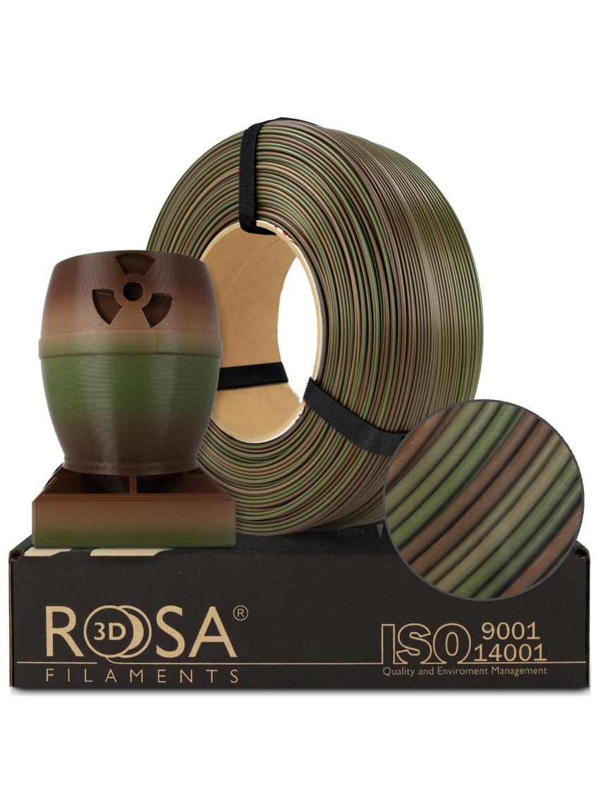 Filament 3D ReFill PLA Rainbow  Army Forest