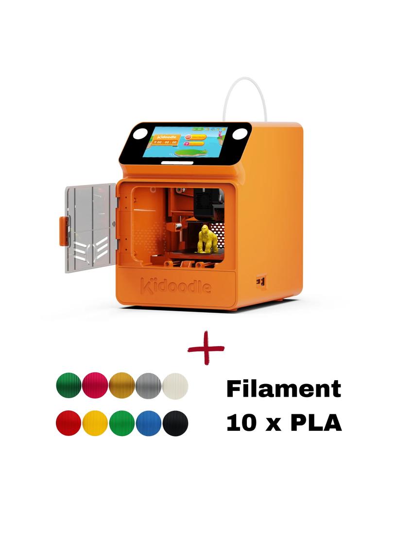 Zestaw startowy KID drukarka 3D + filamenty PLA