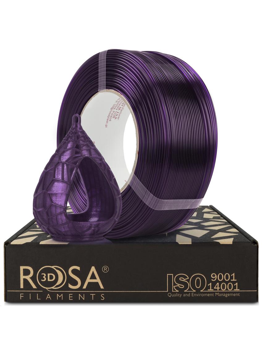 Filament 3D ReFill PET-G Standard HS Deep Violet Transparent