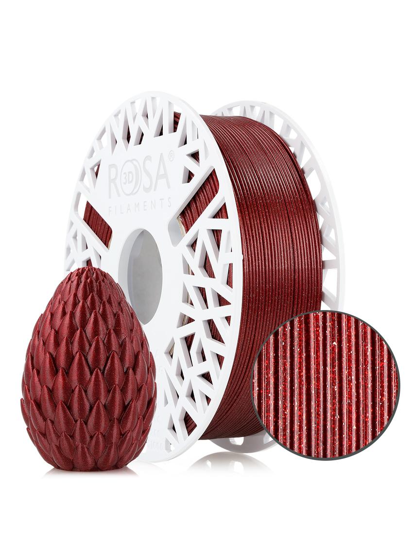Filament 3D PET-G Galaxy HS Galaxy Red 1kg