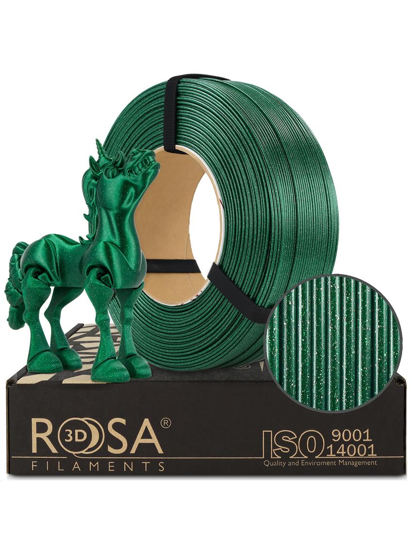Filament 3D ReFill PLA Galaxy Emerald Green
