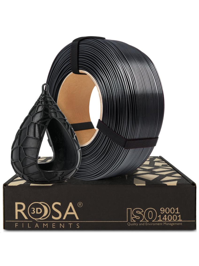 Filament 3D ReFill PET-G Standard HS Black