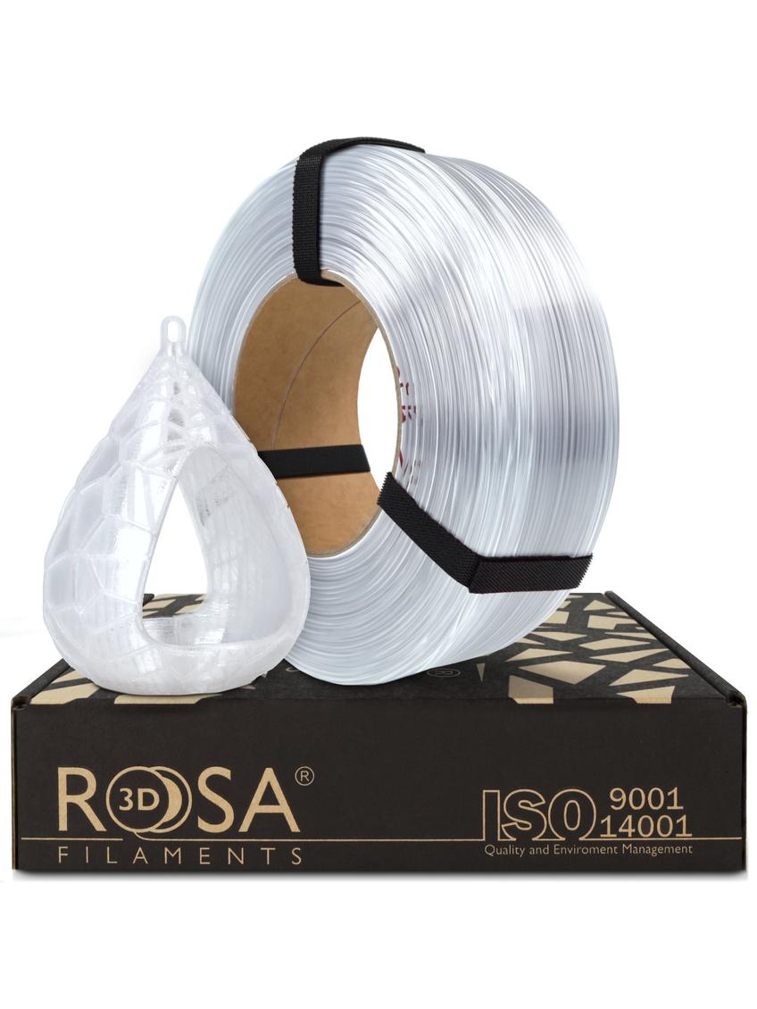 Filament 3D ReFill PET-G Standard HS Transparent