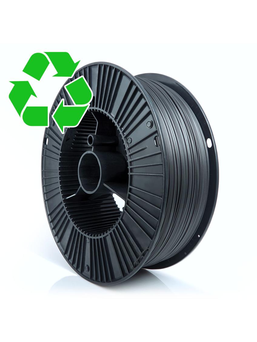 FILAMENT 3D R-PET-G Black1,75mm 3kg