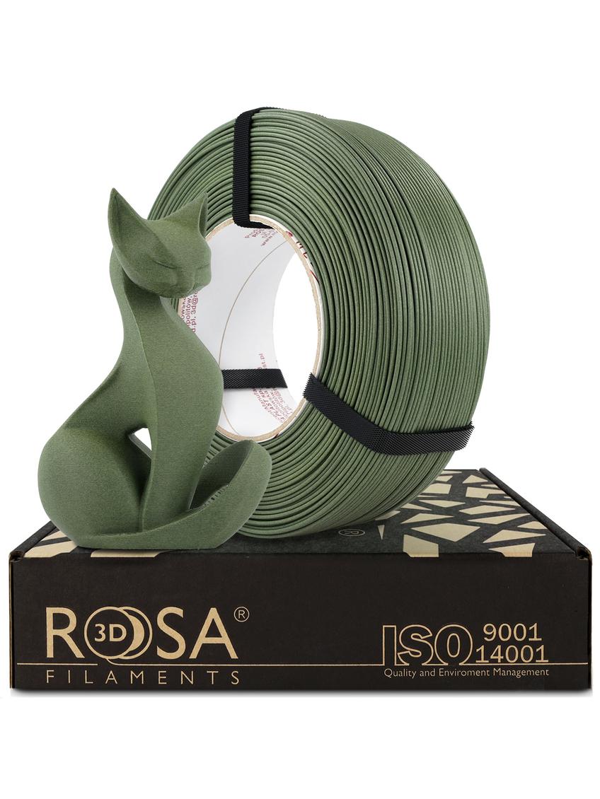 FILAMENT 3D ReFill PLA-CF Matt Olive Green 1,75mm 1kg