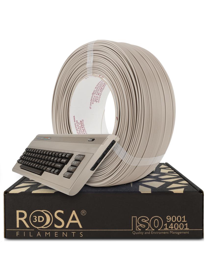 FILAMENT 3D ReFill PLA Starter 1,75mm Computers 8bit Retro Gray 1kg