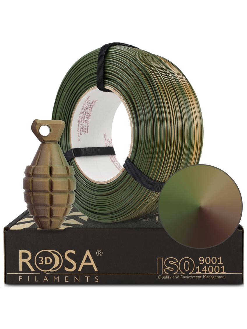 FILAMENT 3D ReFill PET-G Magic Army (Green-Beige-Bronze) 1kg