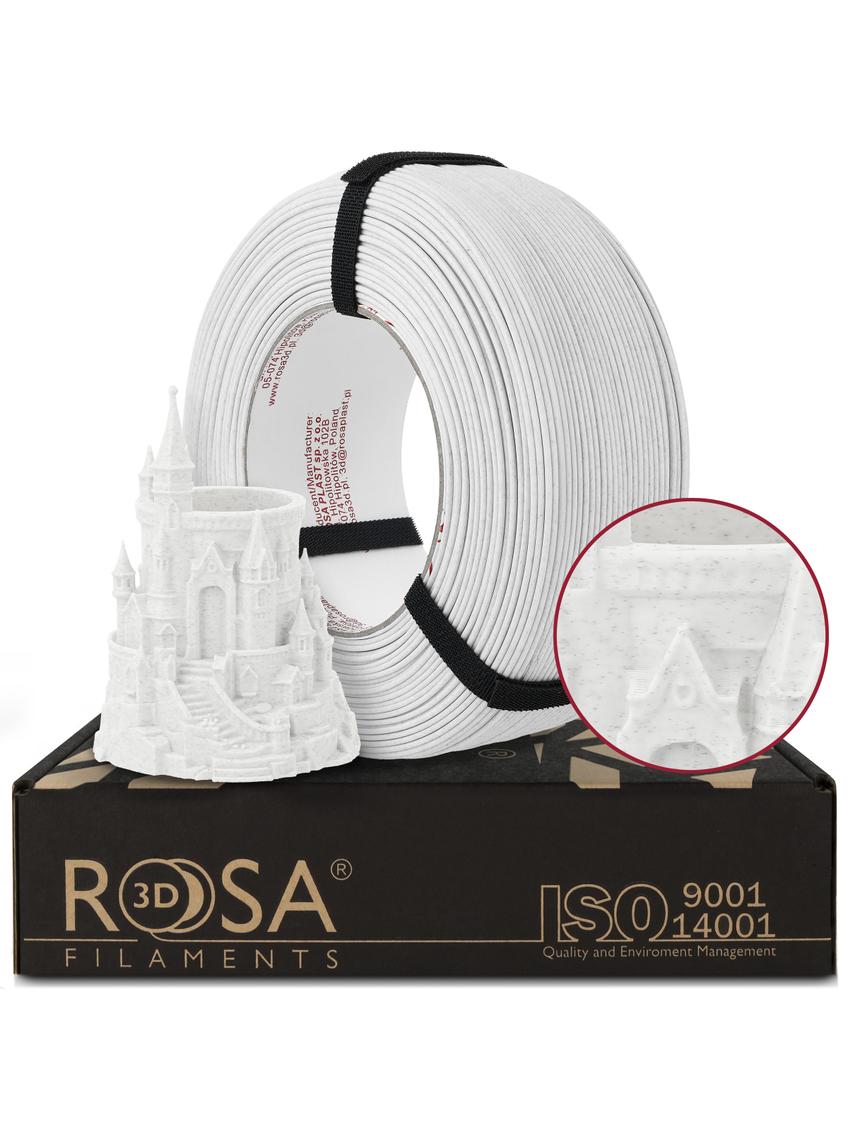 FILAMENT 3D ReFill PLA Speed Matt Marble Carrara (Refill 1kg / 1.75mm)