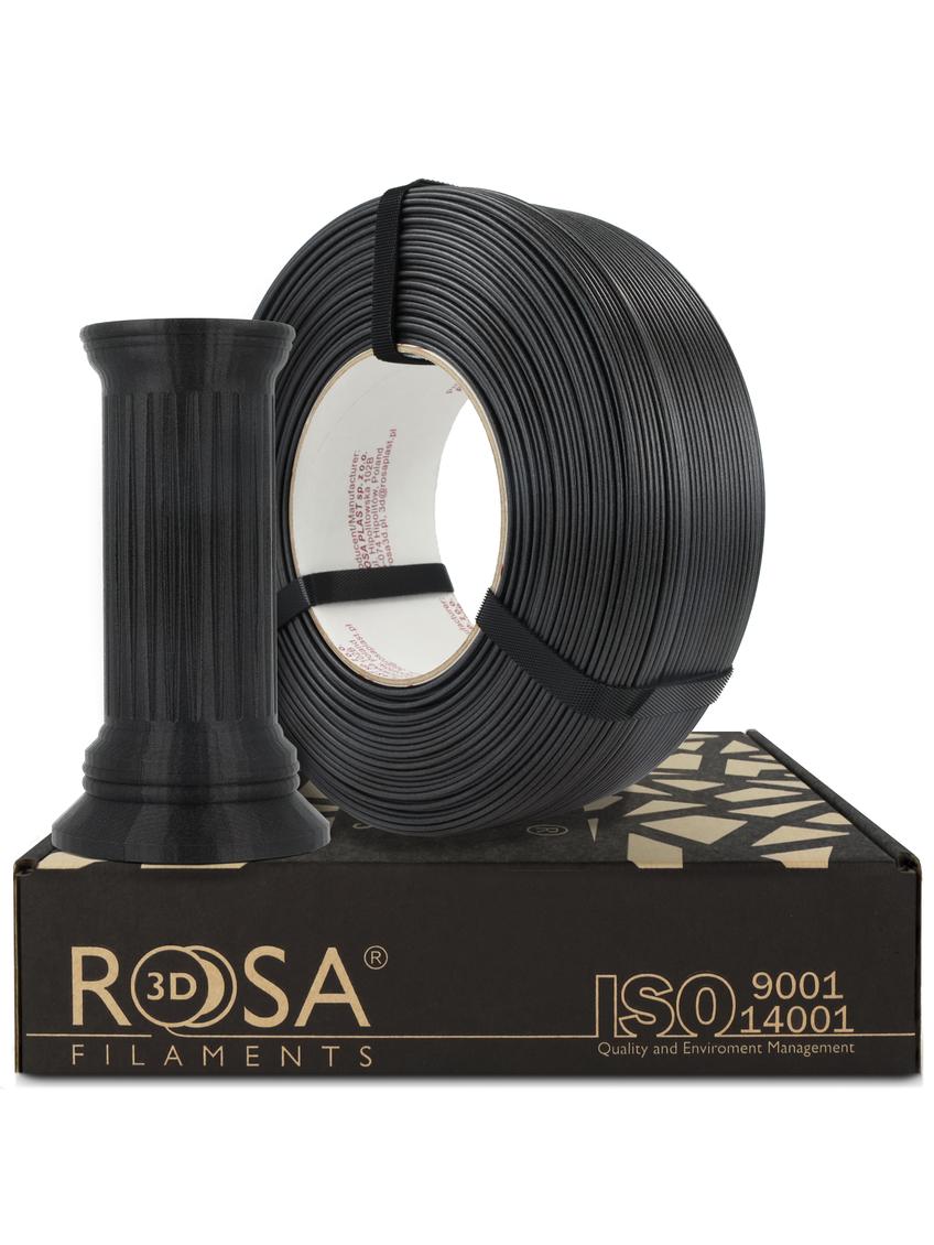 FILAMENT 3D ReFill PET-G Structure Black 1,75mm 1kg