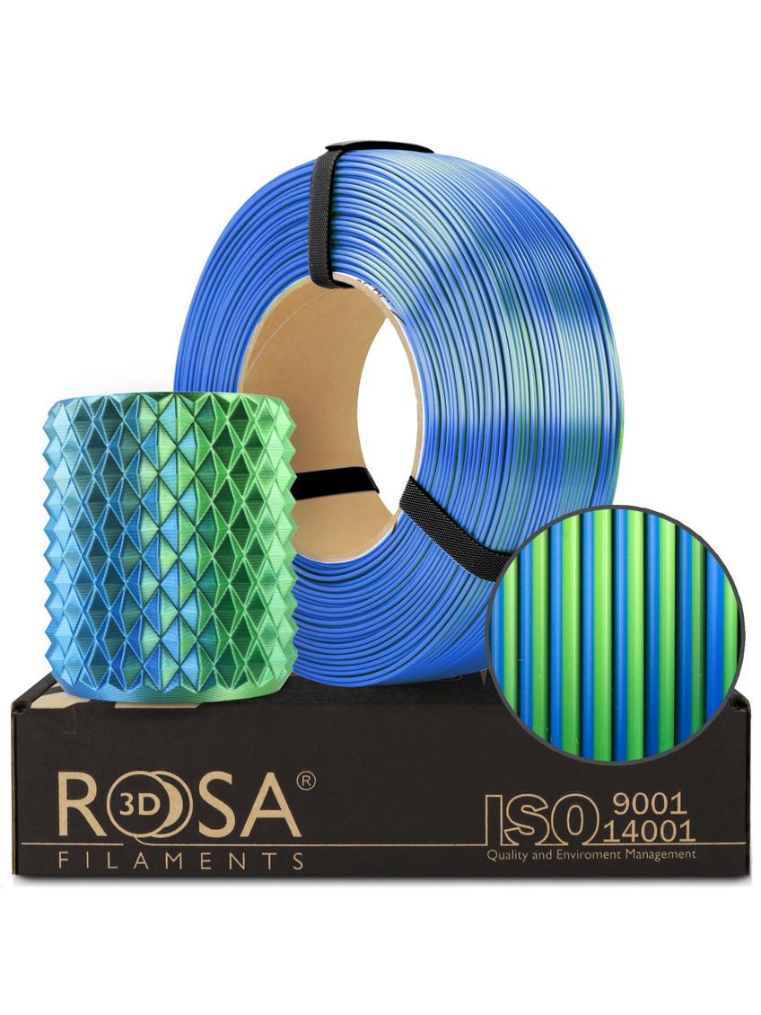 Filament 3D ReFill PLA Magic Silk Lagoon