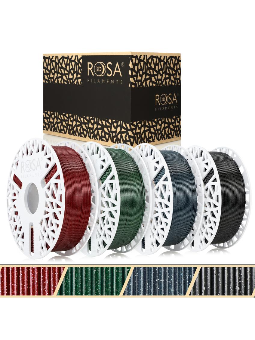 Zestaw PETG Galaxy HS Red, Green, Navy Blue, Black (4x1kg / 1.75mm)