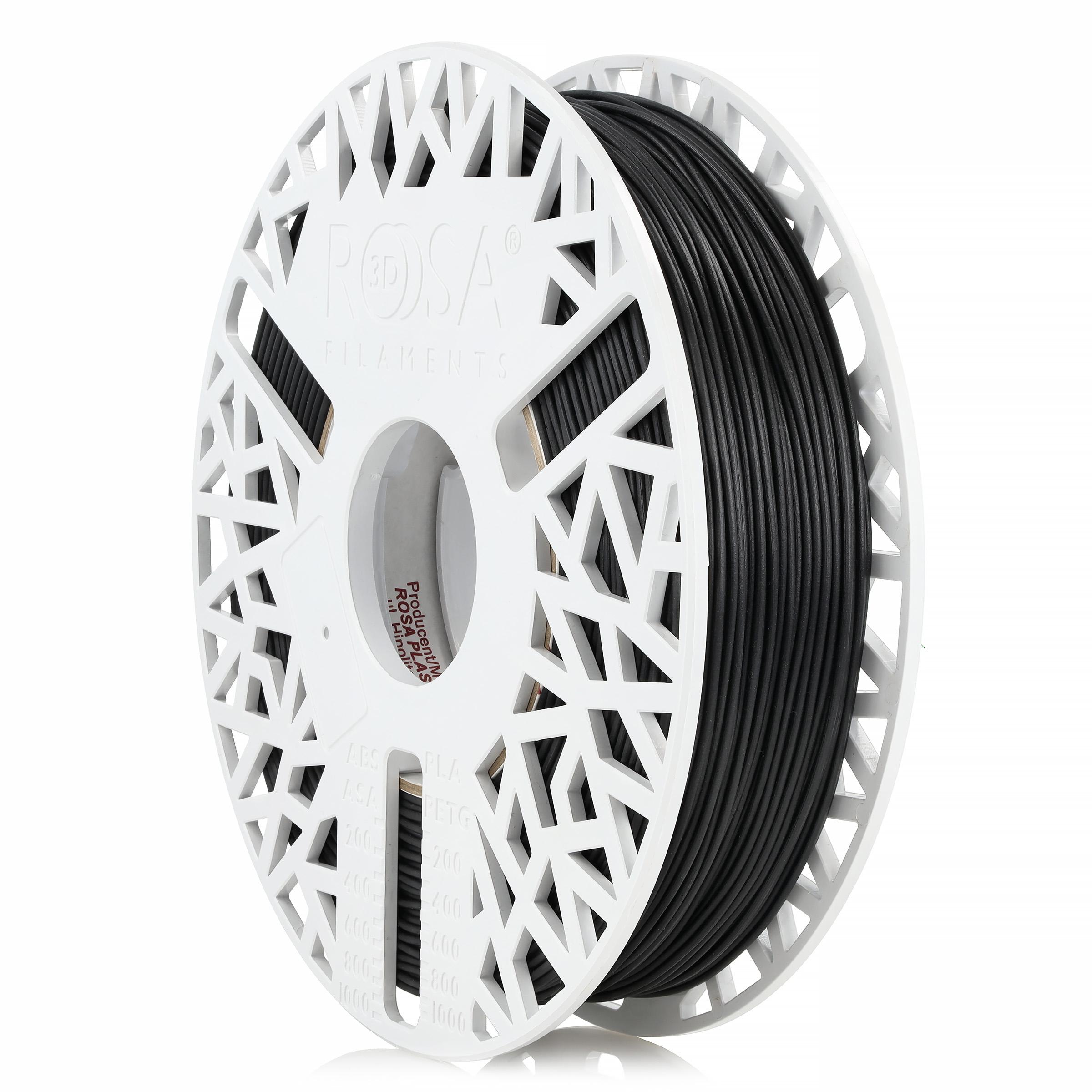 FILAMENT 3D TPU Flex LW Anthracite Black 0,70 kg | ROSA3D Filaments eshop