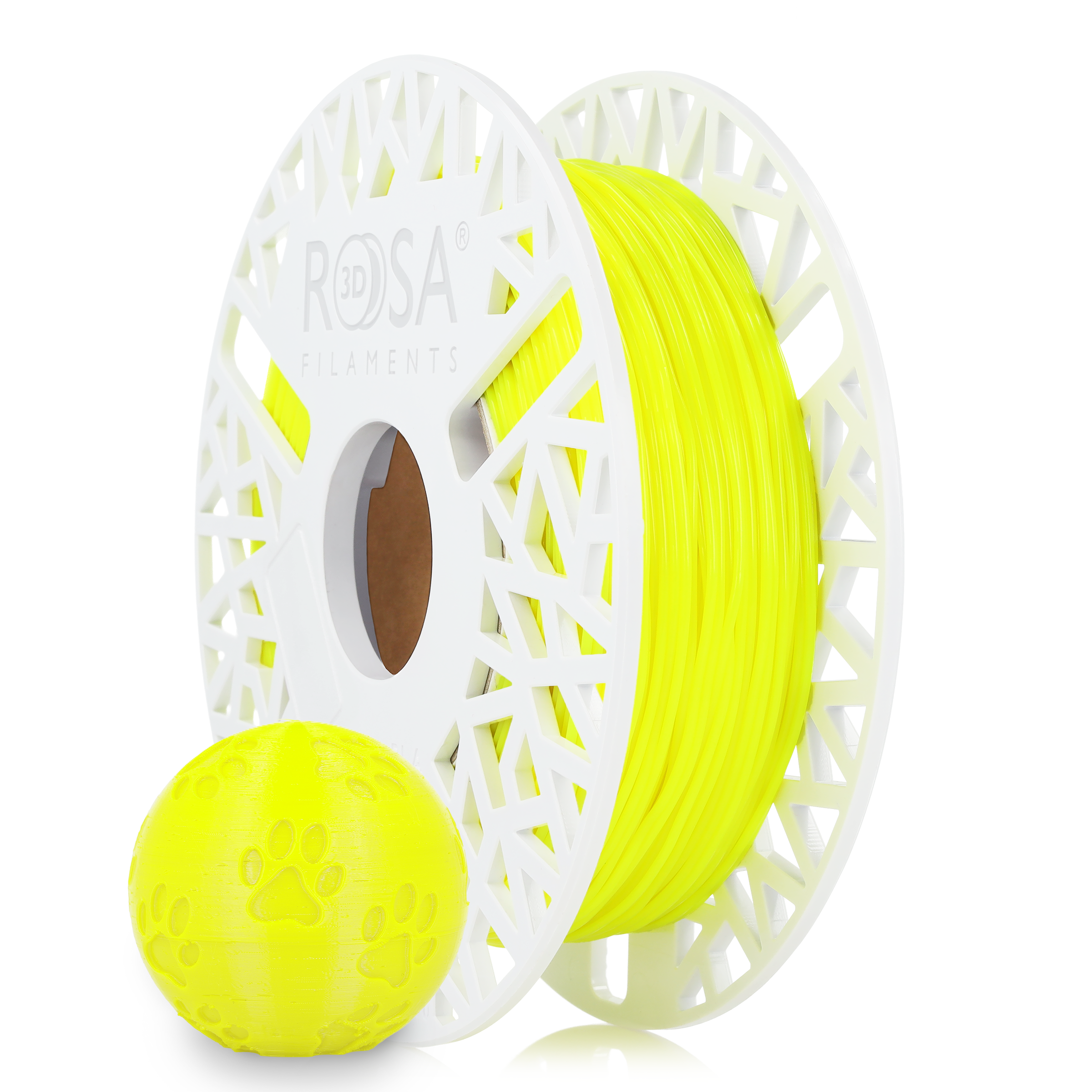 FILAMENT 3D ROSA-Flex 96A Neon Yellow (0.5kg / 1.75mm) | sklep ROSA3D ...